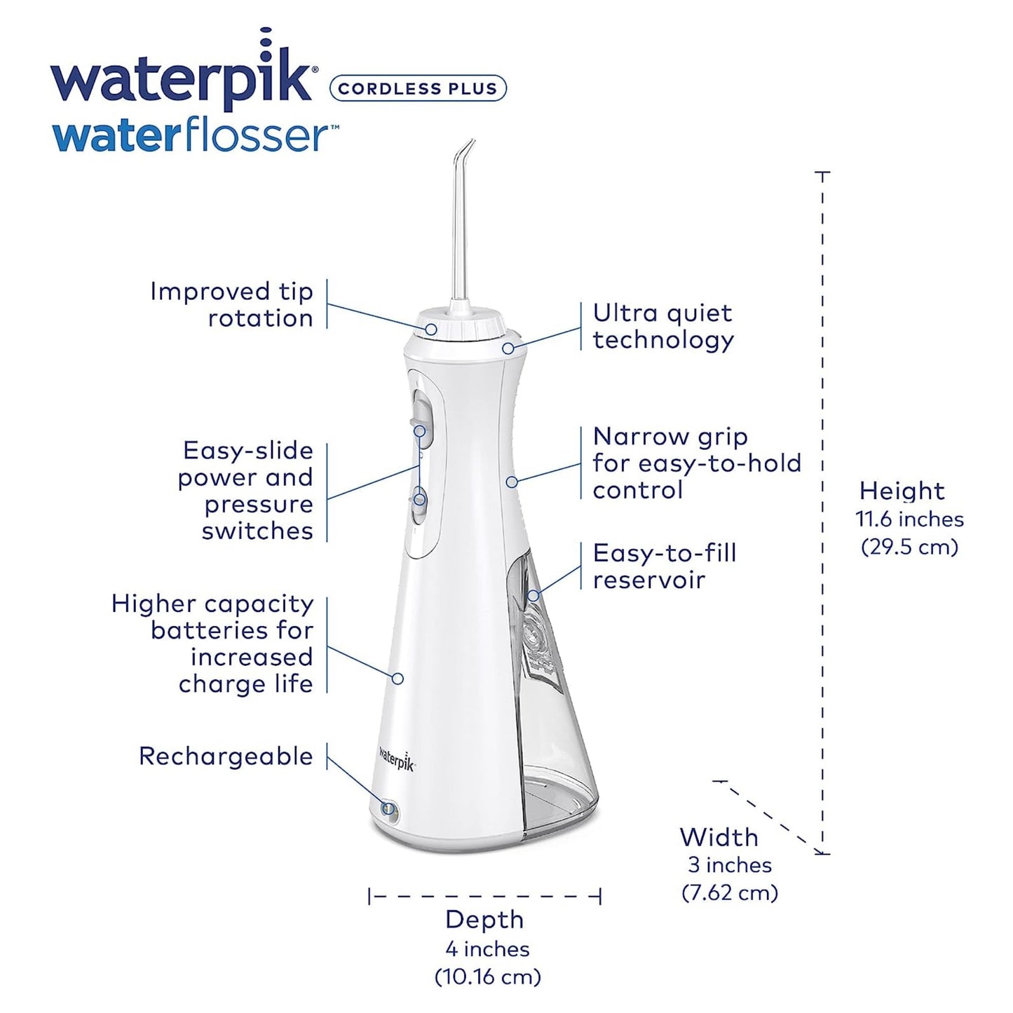 Waterpik Cordless Plus Water Flosser