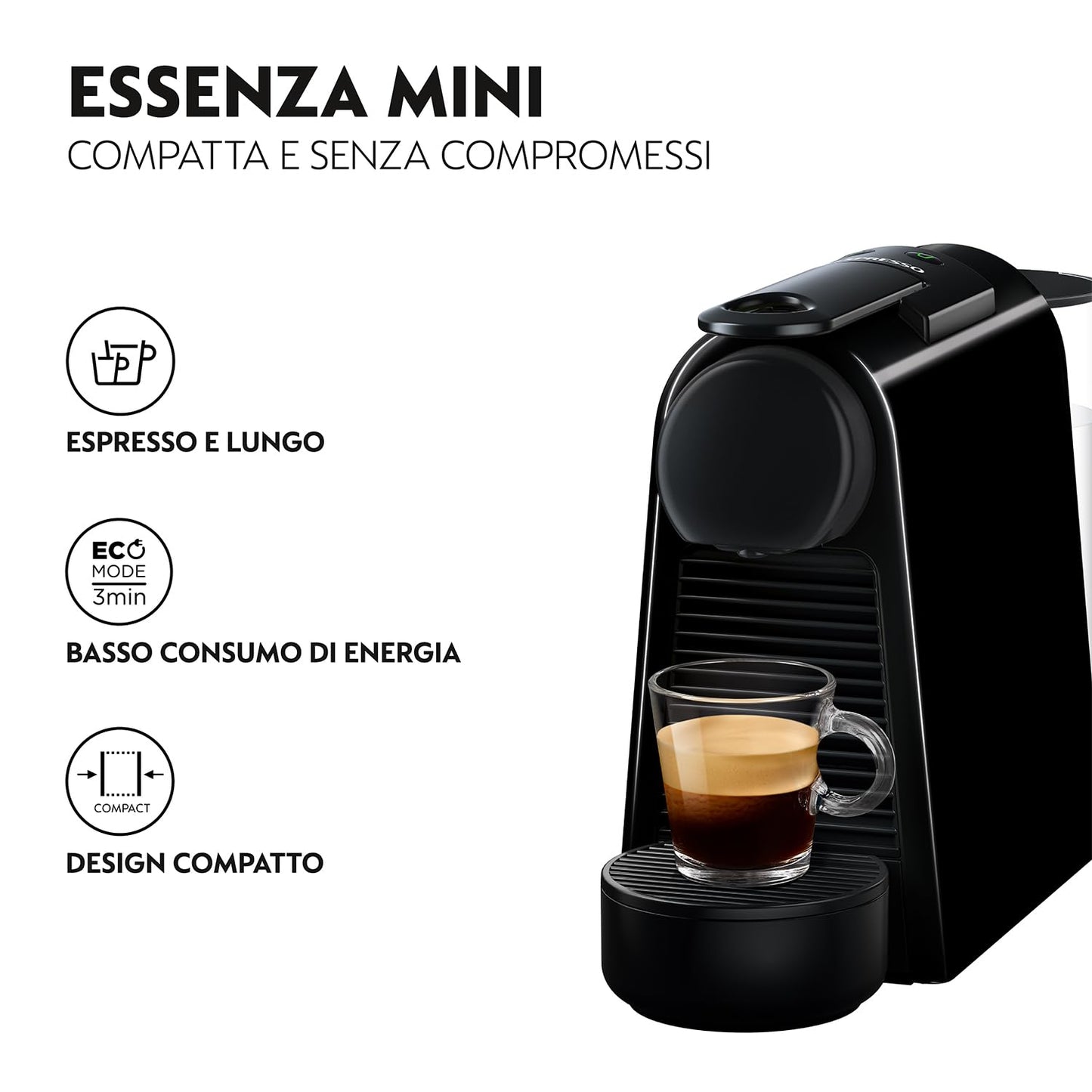 De'Longhi Nespresso Essenza Mini Coffee Machine.