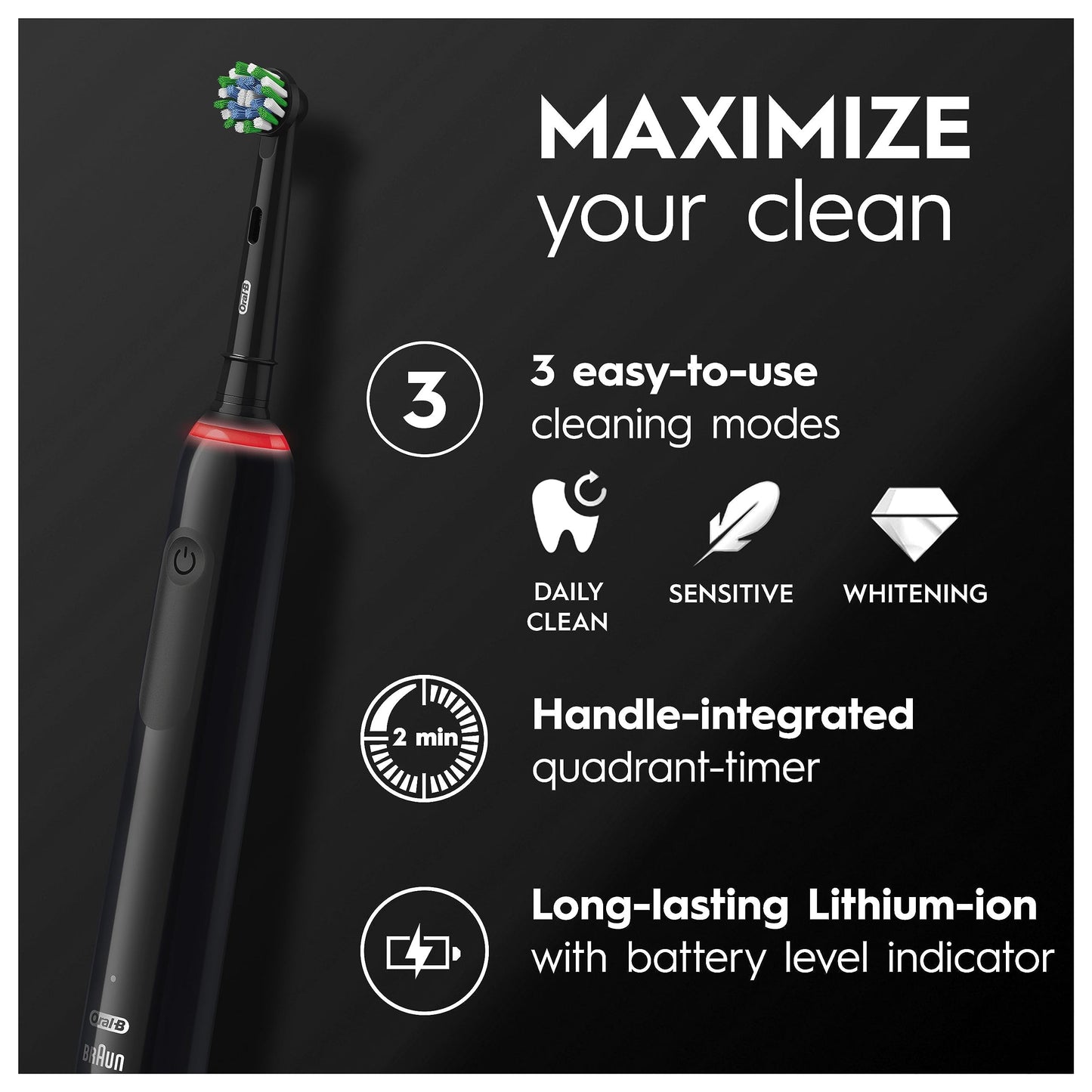 Oral-B Pro 3 2X Electric Toothbrushes for Adults