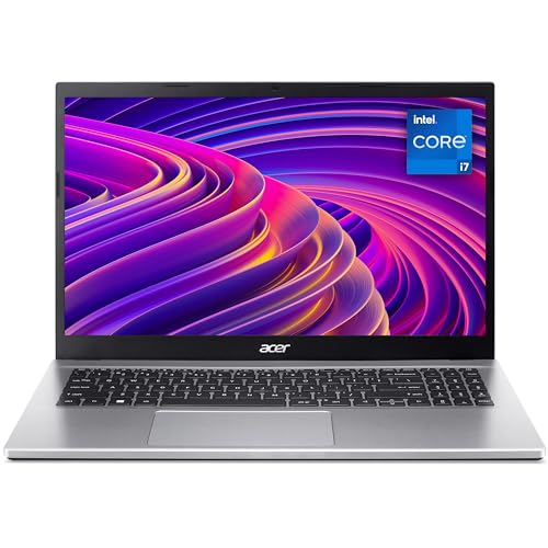acer Aspire 3 A315-59 Laptop - Intel Core i5-1235U, 8GB, 256GB SSD, Integrated Graphics, 15.6" Full HD, Windows 11, Silver