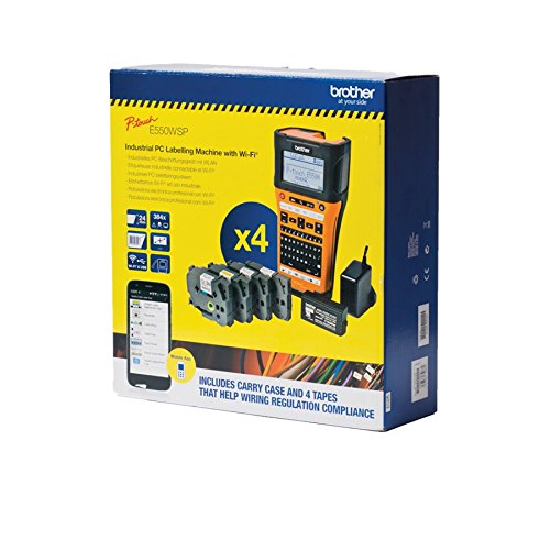 BROTHER PT-E550WSP Electrician Labelling Machine Bundle