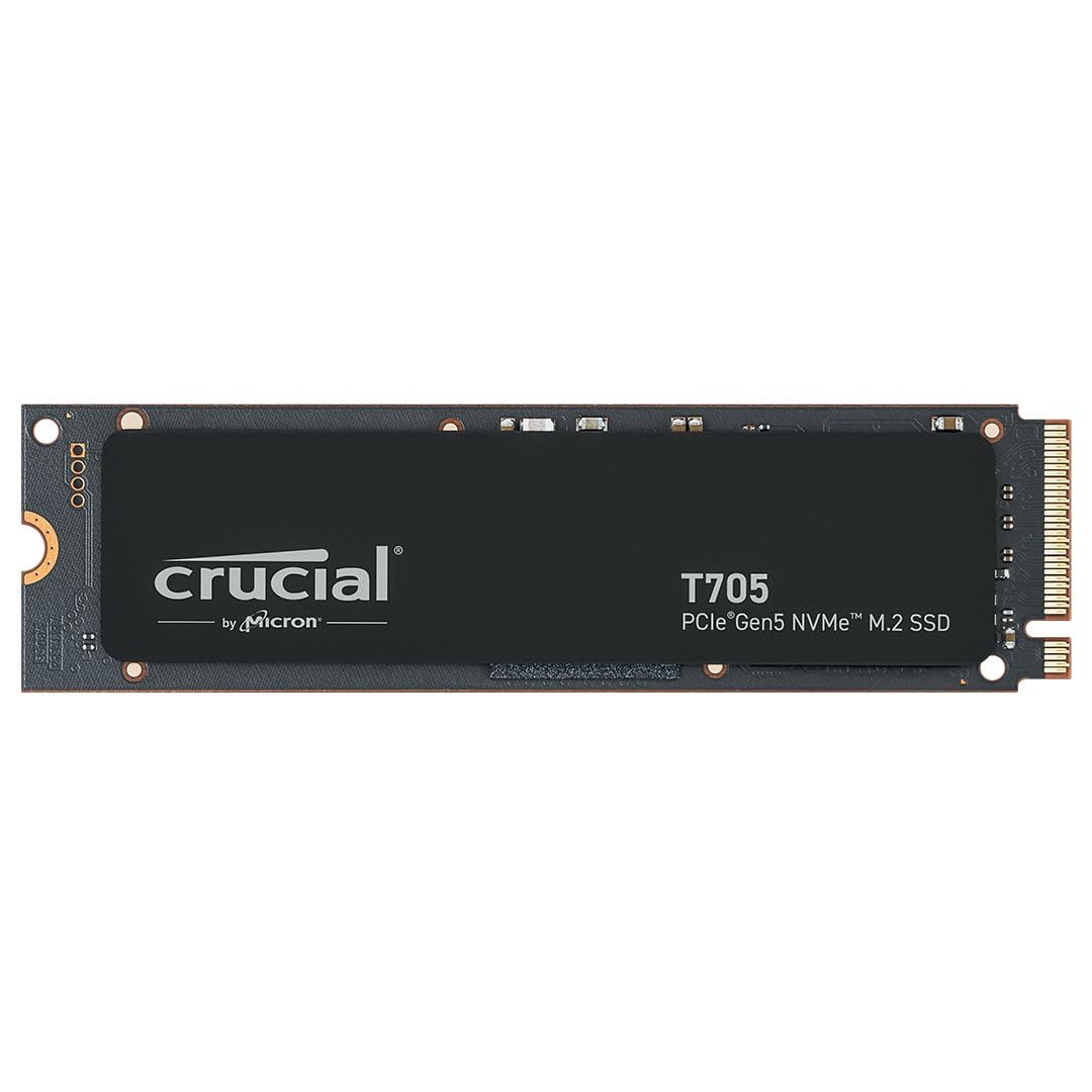 Crucial T700 - Instant Storage Enabled - Gaming, Photography, Video Editing & Design - Internal Solid State Drive