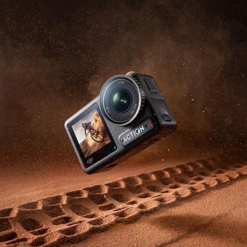 DJI Osmo Action 4 Standard Combo - 4K/120fps Waterproof Action Camera