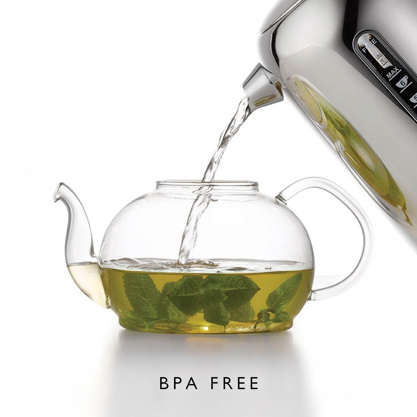 Dualit Classic Kettle | Quiet boiling kettle | 90 Second Boil Time | 1.7 L Capacity, 2.3 kW