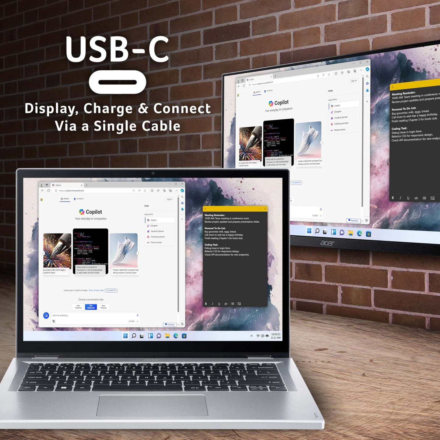 acer Aspire 3 A315-59 Laptop - Intel Core i5-1235U, 8GB, 256GB SSD, Integrated Graphics, 15.6" Full HD, Windows 11, Silver