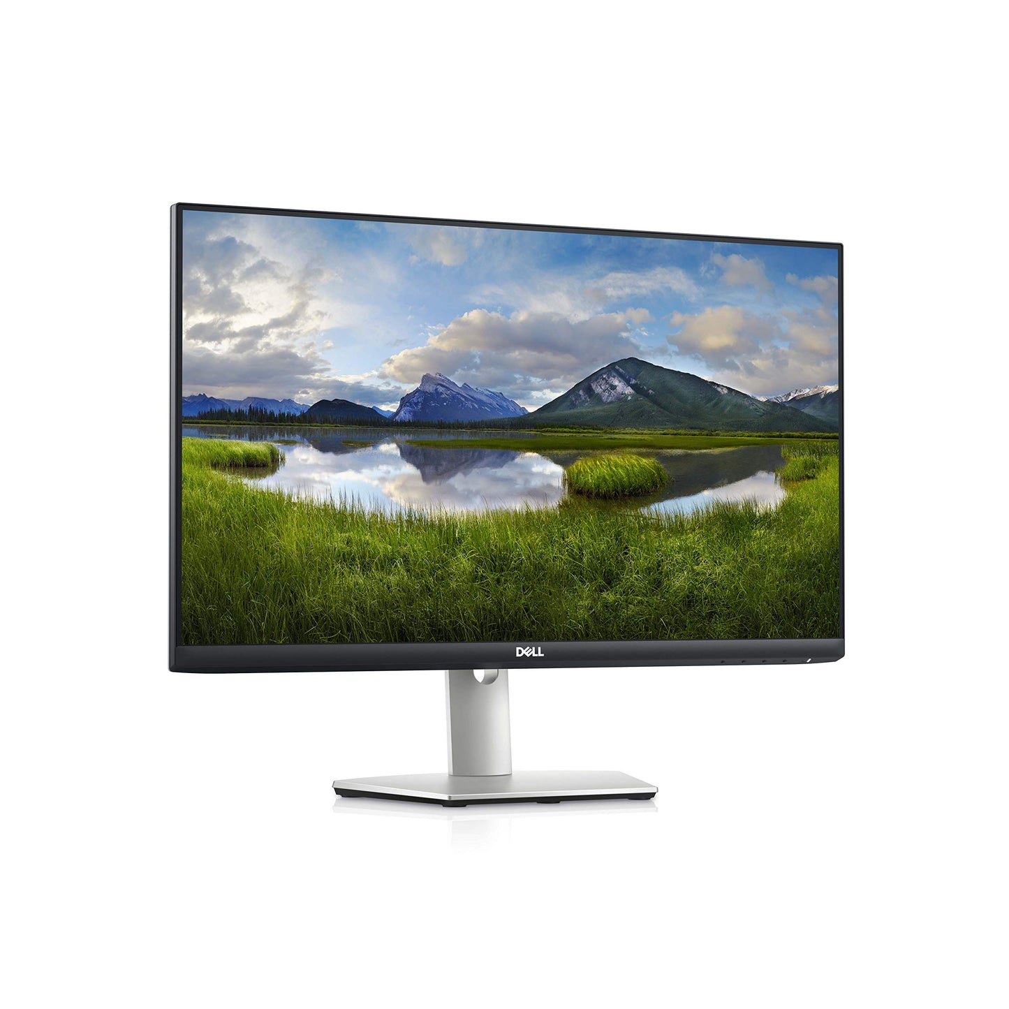 Dell S2721HS 27 Inch Full HD 1920 x 1080, AMD FreeSync, IPS Ultra-Thin Bezel Monitor, Tilt and Swivel, Silver