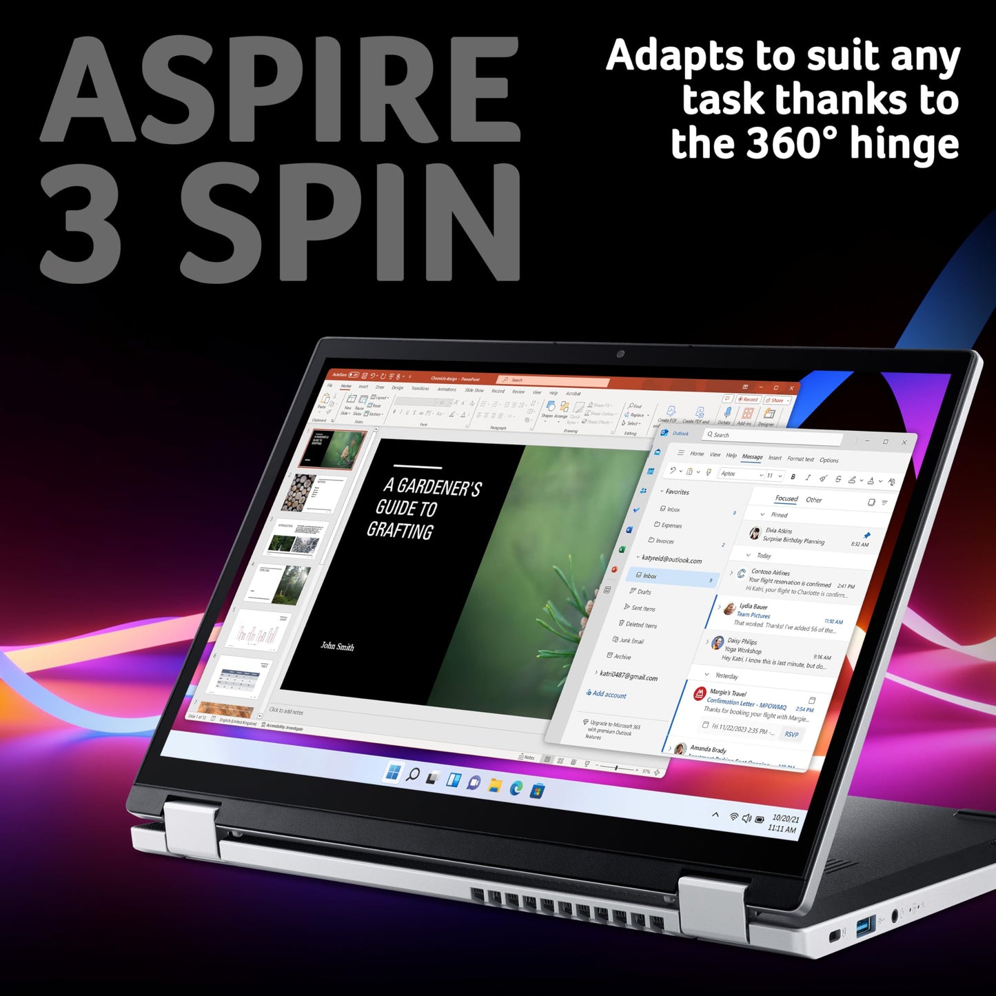 acer Aspire 3 A315-59 Laptop - Intel Core i5-1235U, 8GB, 256GB SSD, Integrated Graphics, 15.6" Full HD, Windows 11, Silver